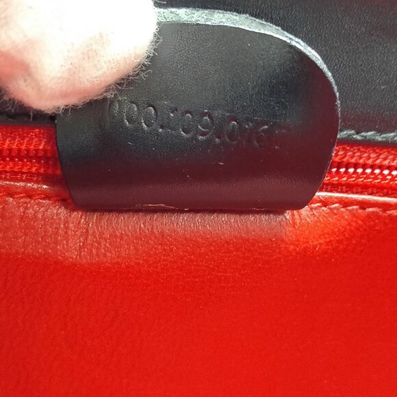 Gucci Vintage Vanity Bag Black Leather mon870-100625 - Picture 15 of 16